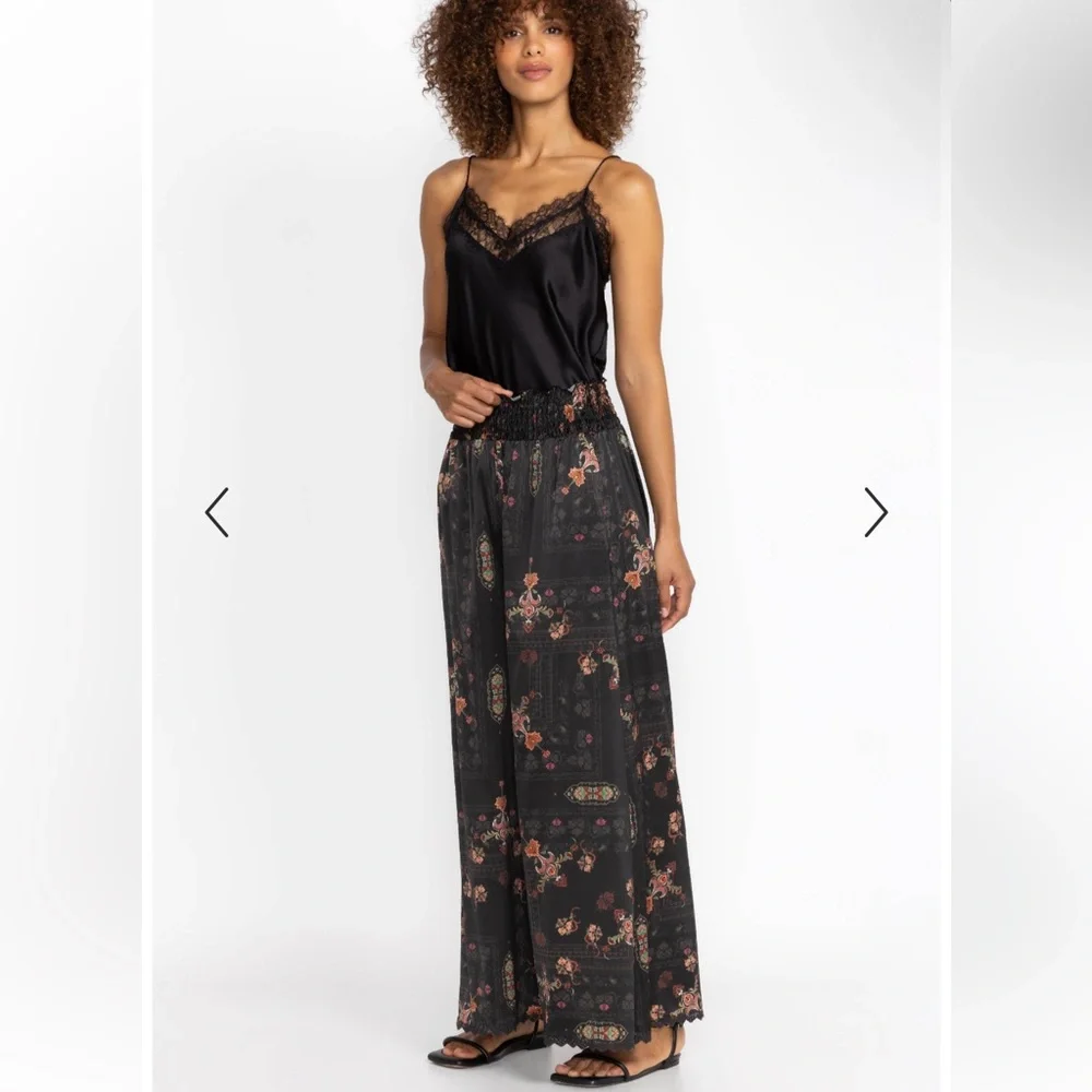 FINAL price Johnny Was Biya Misty Easy Pant Silk Wide Leg Pants FINAL PRICE - Picture 2 of 5